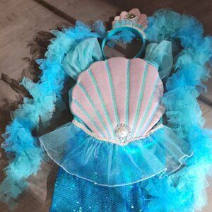 Halloween Costume, Mermaid, Size S(5/6), with Accessories
